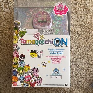 Tamagotchi ON Interactive Virtual Pet - Pink